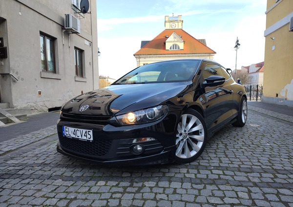 Volkswagen Scirocco cena 38999 przebieg: 153000, rok produkcji 2010 z Łęczyca małe 277